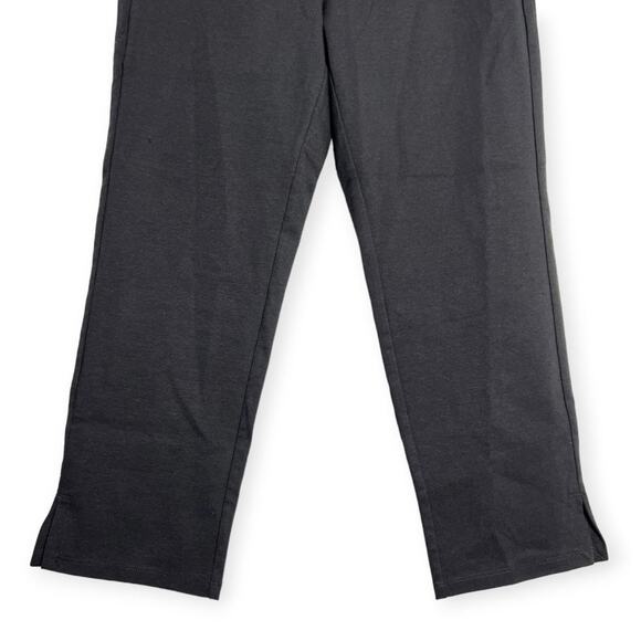 NEW Eileen Fisher Slim Crop Pant SIZE Petite PS Black Organic Pullon NWT - Picture 7 of 9